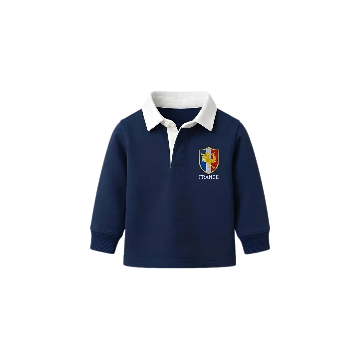 Children's France Retro Football, Rugby & Cricket Shirt