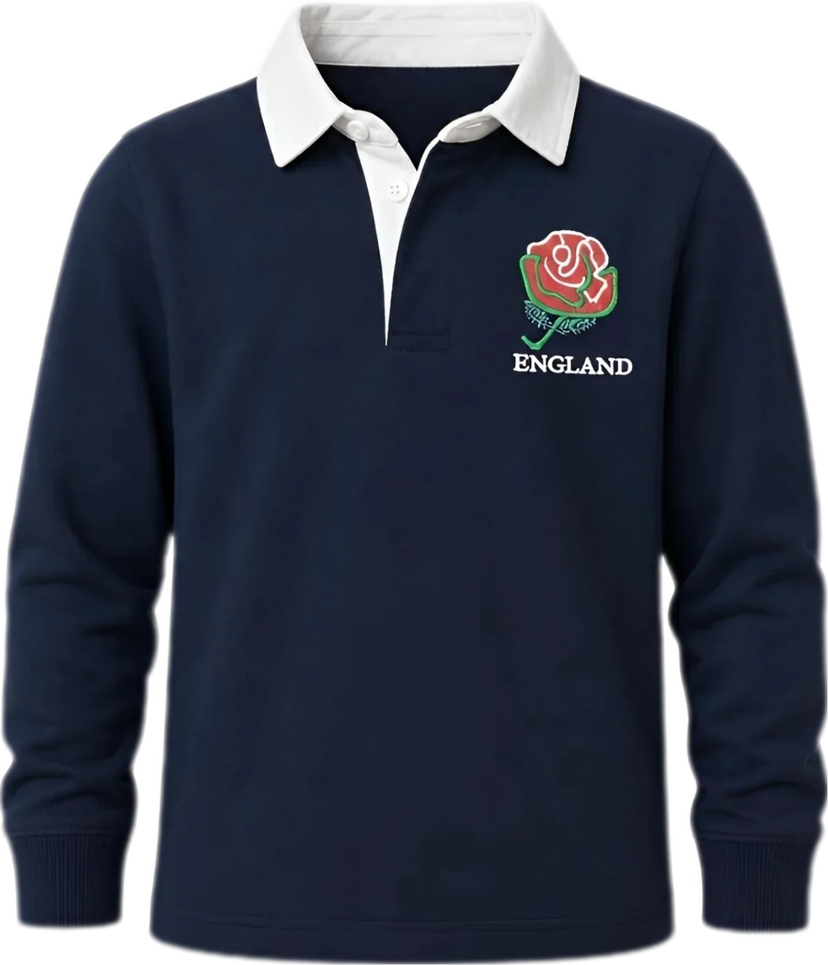 England Retro Football, Rugby & Cricket Shirt — Adults (Navy)